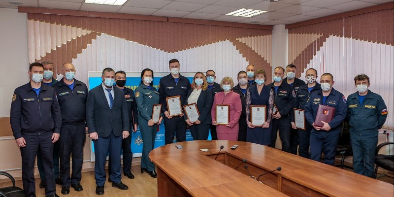 Работа сотрудников Департамента ГОЧСиПБ в период пандемии отмечена Мэром Москвы