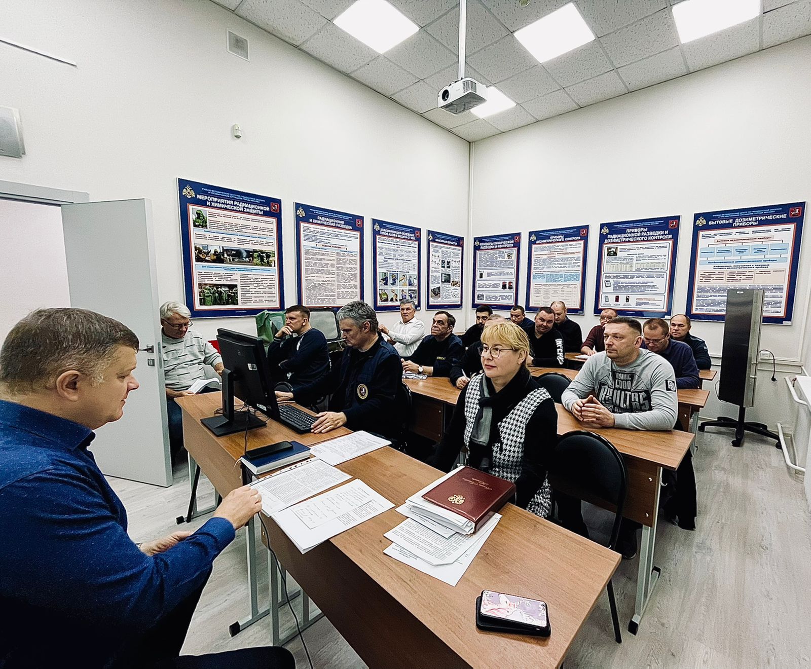 В Юго-Западном округе прошло практическое занятие с оперативными дежурными